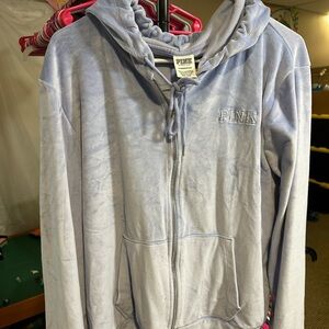 Victoria's Secret PINK Light Lavender Pullover Hoodie